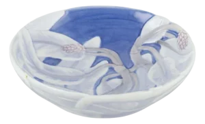 Art Nouveau Porcelain Bowl by Effie Hegermann-Lindencrone for Bing & Grondahl