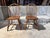 Farmhouse Set of 4 Nichols & Stone Brace Back Windsor Style Oak Side Chairs For Sale - Image 3 of 17