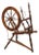 Antique Canadian Country Primitive Pine Wood Colonial Wooden Spinning Wheel For Sale