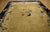 1920s Beige Cream Antique Floral Vase Deco Chinese Peking Knotted Wool Rug For Sale In New York - Image 6 of 11