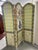 Coastal Upholstered 3-Panel Folding Screen For Sale - Image 3 of 11