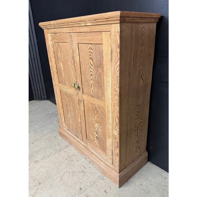 Antique Pine Larder Cabinet, 1880 For Sale - Image 3 of 10