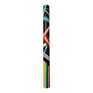 George Snyder, Abstract Geometric Shaped Canvas Painting Sculpture Memphis Milano Era 1980s Art, c.1980's