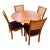 Bermex International, Inc. Table Set With Four Chairs For Sale