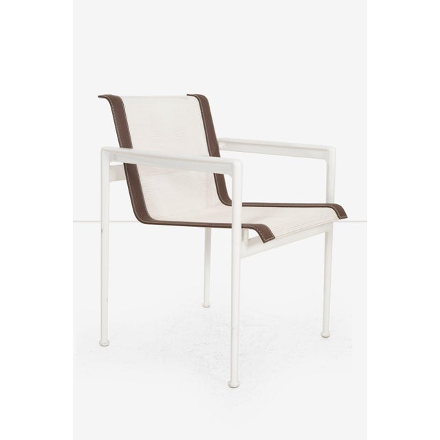 White 1960s Richard Schultz for Knoll Pull-Up Chairs - Set of 2 For Sale - Image 8 of 12