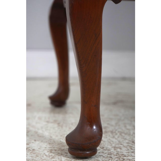 Stickley Queen Anne Cherry Flat Top Highboy For Sale - Image 9 of 18