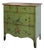 1990s Large Hand Painted French Provencal Chest of Drawers For Sale