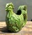 Mid-Century Modern Vintage Glazed Ceramic Rooster Cache Pot For Sale - Image 3 of 12