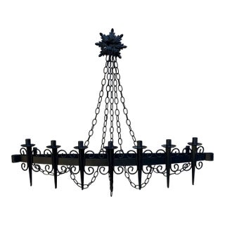Mid Century Spanish Revival Candelabra Wall Sconce For Sale