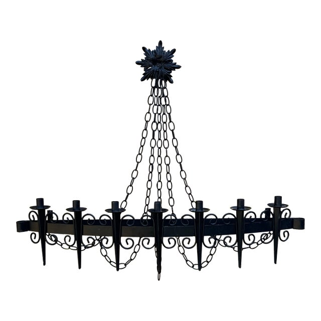 Mid Century Spanish Revival Candelabra Wall Sconce For Sale