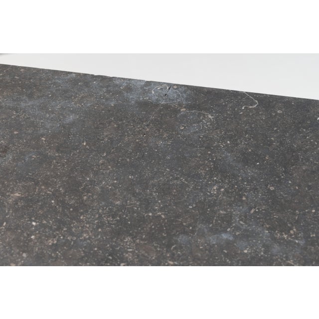 Black Marble Top Console, 1850 For Sale - Image 8 of 10