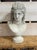 Neoclassical French Cast Stone Garden Bust of Ariadne, Circa 1900 For Sale - Image 3 of 5