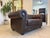 Chesterfield Sofas and Club Chair in Leather, Set of 3 For Sale - Image 11 of 18