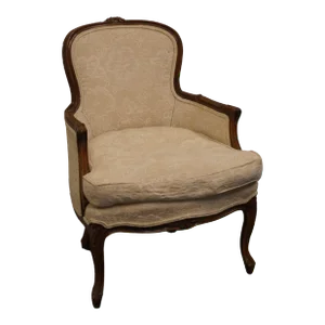 Century Chair Country French Provincial Upholstered Accent Arm Chair