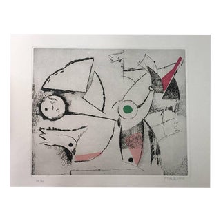 Marino Marini, Immaginazione, 1972, Etching For Sale