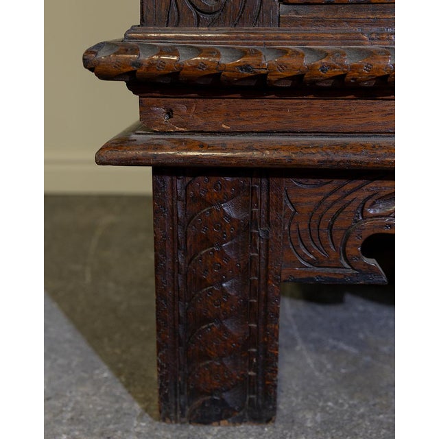 19th Century 19th Century Jacobean Court Cupboard For Sale - Image 5 of 9