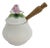 Enligsh Bone China Salt Cellar with Flowers For Sale