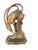 Saved for Stephen H. - Single 1930s Art Deco Gazelle Bookends by Crescent Metal Works For Sale - Image 9 of 13