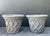 Stone Vintage Cast Concrete Trellis Planters - A Pair For Sale - Image 7 of 12