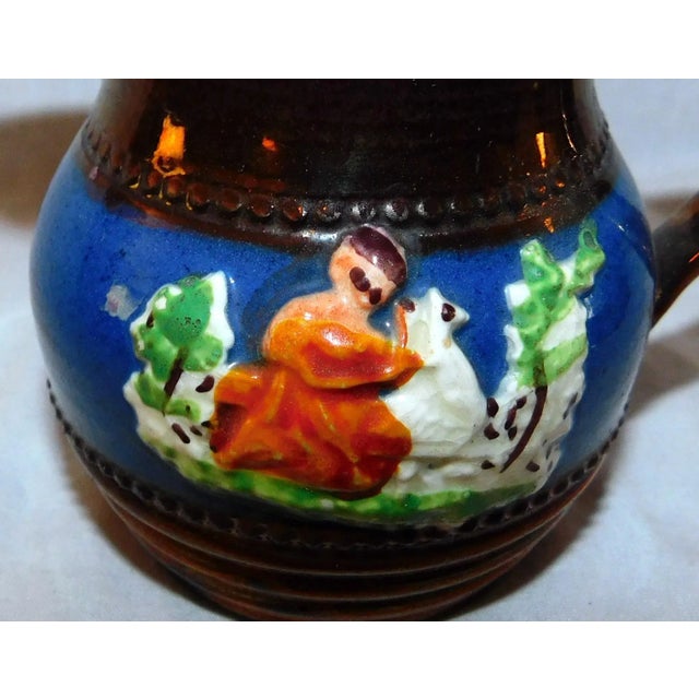 Early 20th Century Early 20th Century Copper Lustre Creamer For Sale - Image 5 of 9