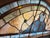 Antique Art Nouveau Arched Leaded Stained Glass Architectural Window, Circa 1890–1925 For Sale In Pittsburgh - Image 6 of 12