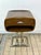 Art Deco Boston End Table in Hevea Wood and Chrome Metal, 2000s For Sale - Image 11 of 11