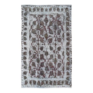 Vintage Persian Rug With Repeating Vines Pattern in Jewel Colors 10'0 X 15'10 For Sale