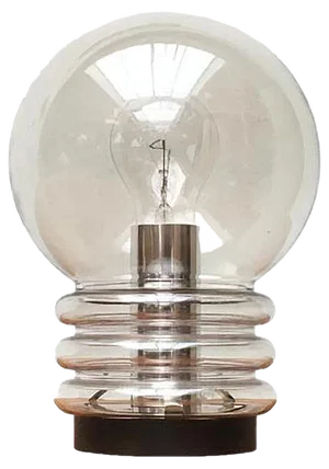 Vintage German Space Age Bulb Table Lamp from Limburg, 1970s