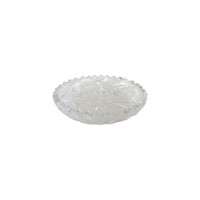 Traditional 19th Century Crystal Dish For Sale - Image 3 of 3