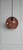 Bubble-effect glass pendant light, wet-look finish. Height 60 cm / 120 cm (can be shortened) Diameter 24 cm. In good...