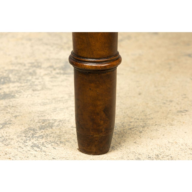 Mid-19th Century French Louis Philippe Walnut Writing Table For Sale - Image 11 of 18
