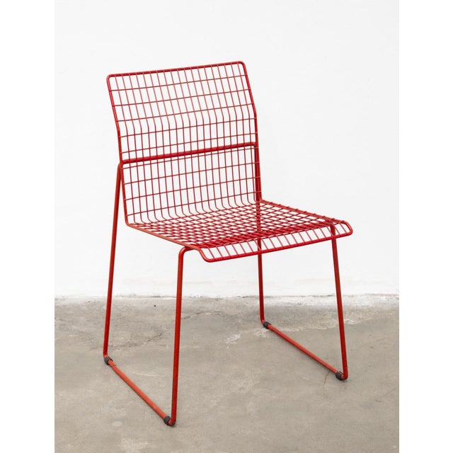 Casamania Iron Chairs by Frezza, 1980s, Set of 4 For Sale - Image 6 of 13