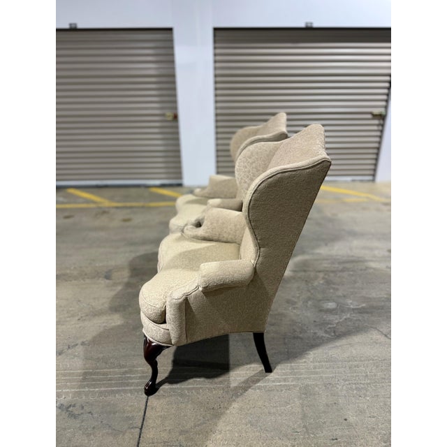 Pennsylvania House Pair of Pennsylvania House Wingback Chairs For Sale - Image 4 of 16