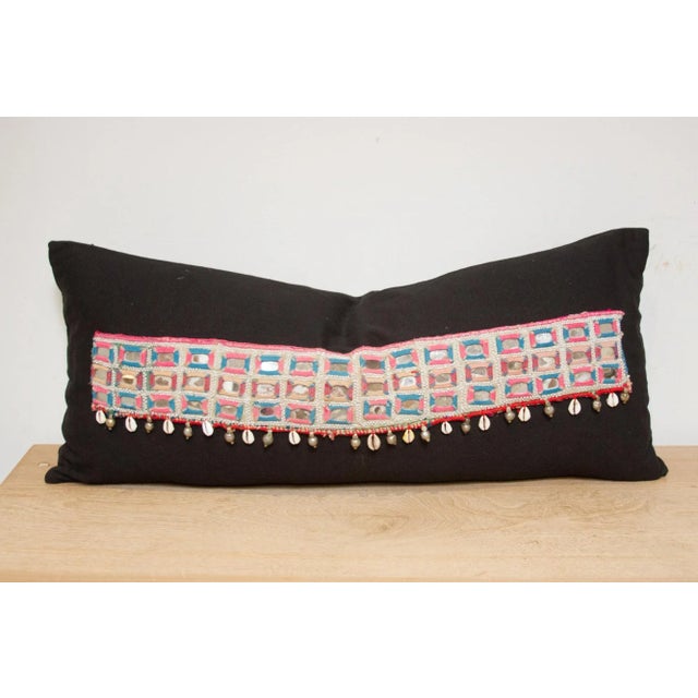 Tribal Taara Nomad Lumbar Pillow For Sale - Image 3 of 6