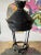 Black Parisian Cast Iron Lantern, France For Sale - Image 8 of 8