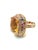 Art Deco Bochic "Capri" Vintage Multi Sapphire & Citrine Ring Set 18K Gold & Silver For Sale - Image 3 of 18
