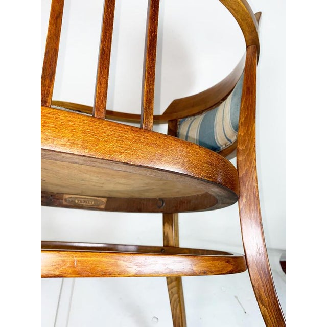 Nr. 13 and Nr. 6213 Sofa and Armchairs by Otto Wagner for Thonet, 1890s, Set of 3 For Sale - Image 14 of 18