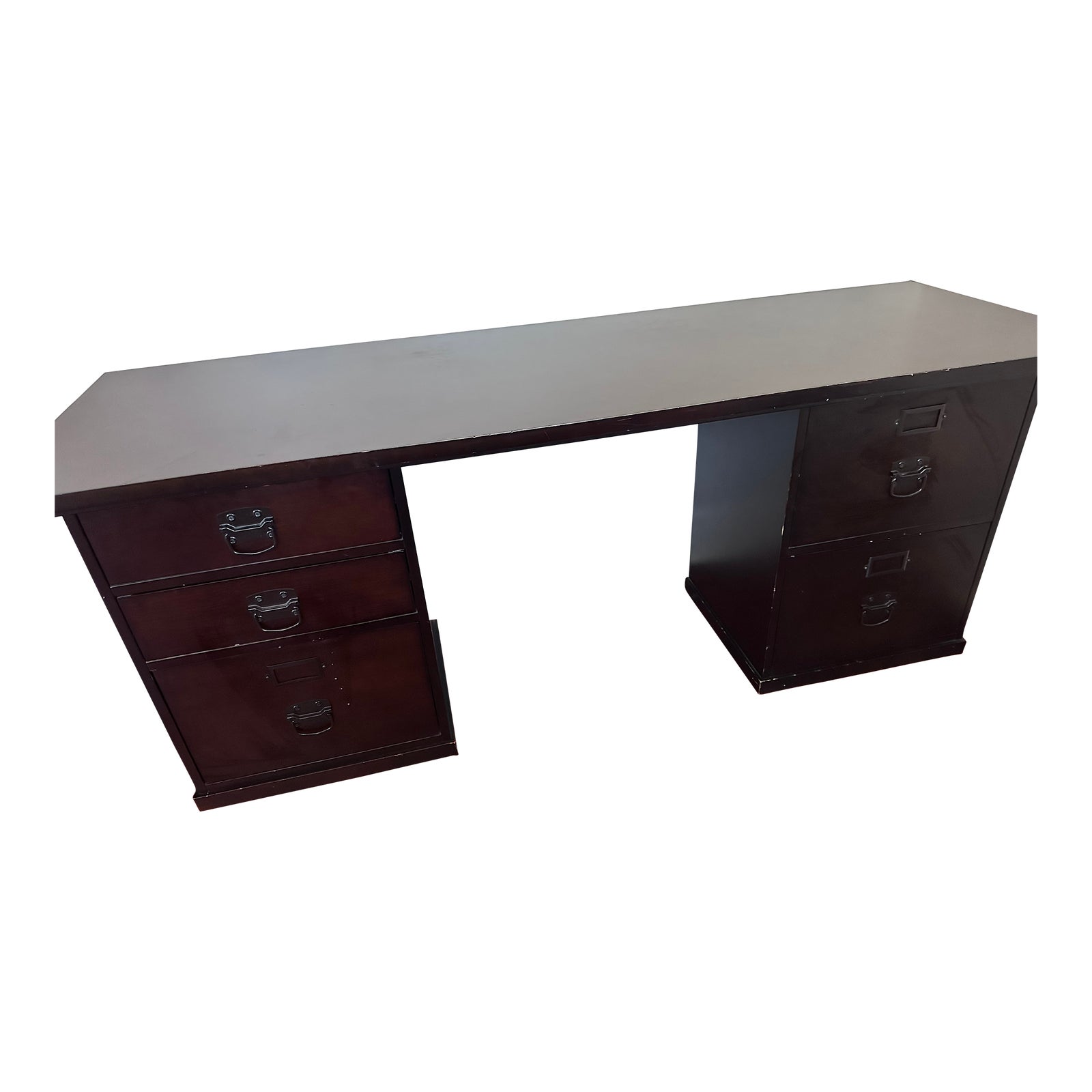 Pottery Barn Executive Desk Bedford Collection Chairish