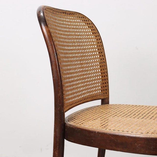 Vintage Chairs in Beech, 1950s, Set of 5 For Sale - Image 4 of 10