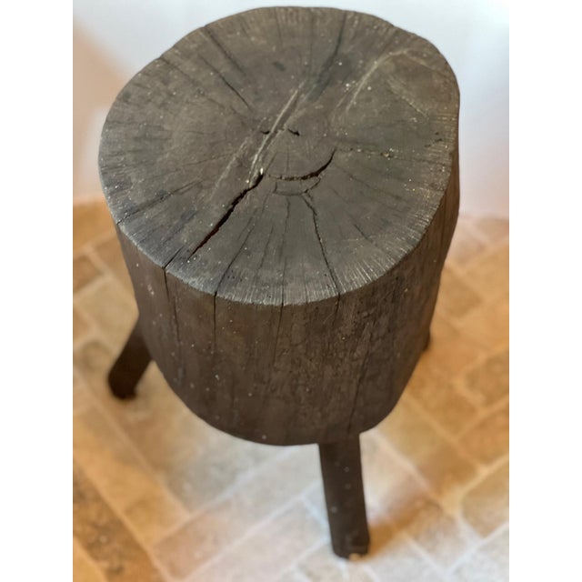 19th Century French Folk Art Stools, 1890s, Set of 2 For Sale - Image 3 of 5