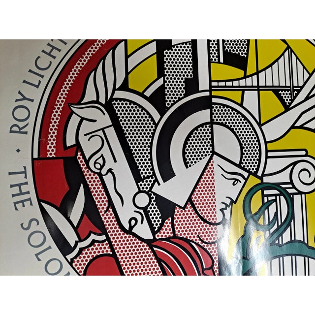 Paper Roy Lichtenstein the Soloman R Guggenheim Museum 1969 Exhibit For Sale - Image 7 of 8