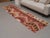 1970s 1970s Vintage Handmade Wool Cotton Red Runner Rug For Sale - Image 5 of 11
