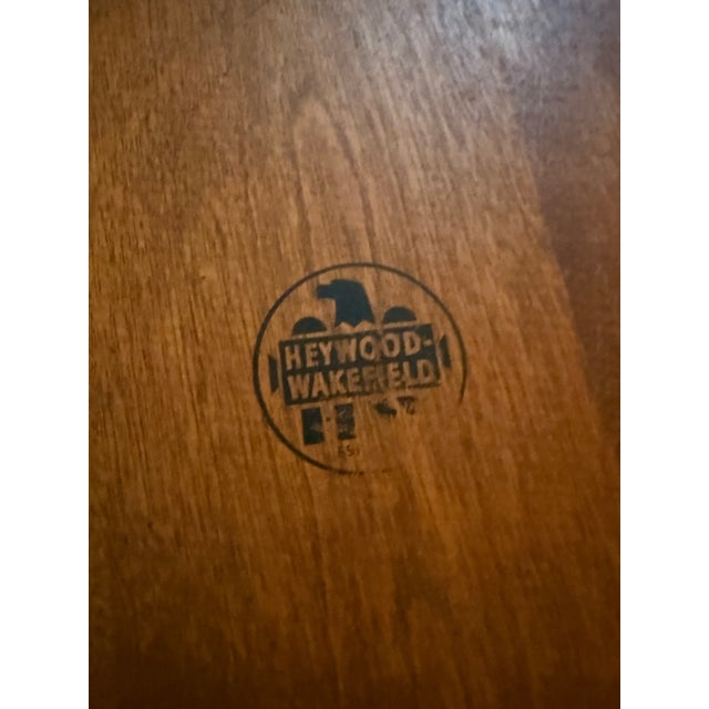 Heywood-Wakefield Step End Table Birch Mid-Century For Sale In Baltimore - Image 6 of 6