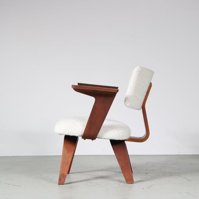 Easy Chair by Cor Alons for De Boer Gouda, Netherlands, 1950 For Sale - Image 17 of 18