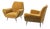 Velvet Armchairs by Gigi Radice, 1950s, Set of 2 For Sale