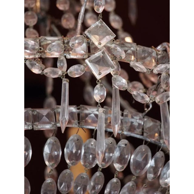 19th Century French Crystal Chandelier For Sale In New Orleans - Image 6 of 12