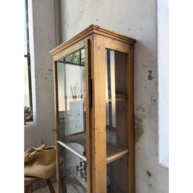 19th Century English Pine Display Case, 1890s For Sale - Image 5 of 18