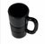 1970s Vintage Black Amethyst Ribbed Glass Mug Tankard | Indiana Glass - Tiara Exclusives Designer: Indiana Glass Company,...
