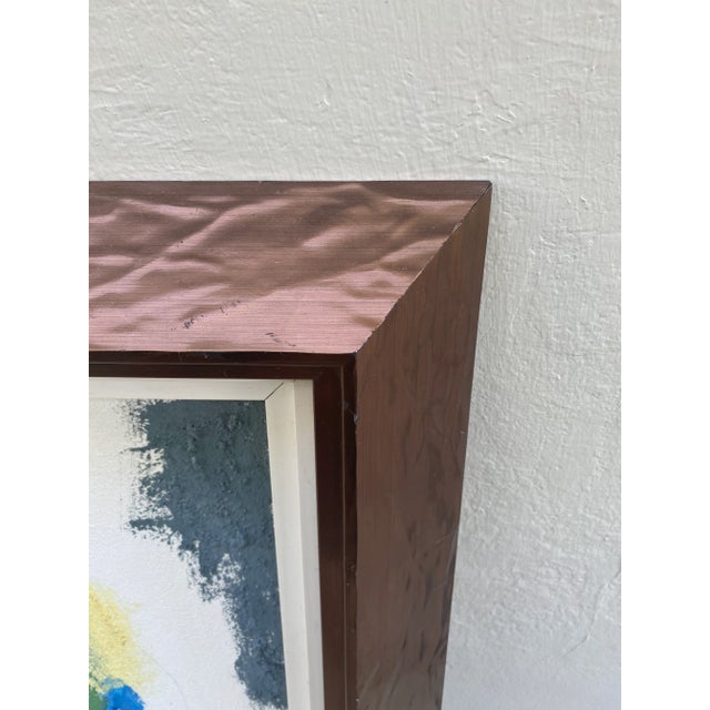 Contemporary Contemporary Folk Art Fauvist Figurative Abstract Painting, Framed For Sale - Image 3 of 9