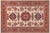 Shabby Chic Tribal Super Kazak Ivory/Red Wool Rug - 8'9'' X 11'8'' For Sale - Image 9 of 10